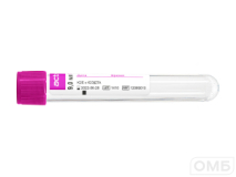 Пробирки вакуумные «Acti-Fine®» для забора венозной крови с K2ЭДТА: размер 16х100 мм., объём: 9,0 мл.