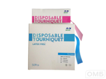 Жгут медицинский одноразовый Improvacuter в картонной кассете (Disposable tourniquet in the cardboard cartridge) 20x400 мм