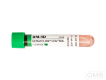 Контроль гематологический DM-5D (нормальный уровень) для автоматических гематологических 5-Diff анализаторов Dymind