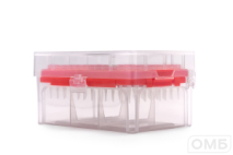 Наконечники одноразовые стерильные для микропипеточных дозаторов, в штативе объемом 10 мкл, градуированные