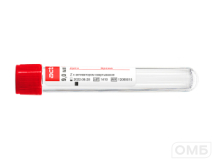 Пробирки вакуумные «Acti-Fine®» для забора  венозной крови с активатором свертывания: размер 16х100 мм., объём: 9,0 мл