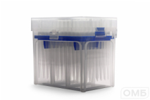 Наконечники одноразовые стерильные для микропипеточных дозаторов, MAXIPENSE (с пониженной адгезией), с фильтром, в штативе объемом 1250 мкл, градуированные, удлиненные