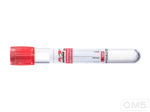 Пробирки вакуумные для взятия крови Improvacuter с активатором свертывания (материал колбы: пластик ) (вид 293570): размер: 13*100 мм; объем вакуума: 5 мл