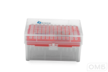 Наконечники одноразовые стерильные для микропипеточных дозаторов, MAXIPENSE (с пониженной адгезией), в штативе объемом 10XL/20 мкл, градуированные, удлиненные