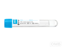 Пробирки вакуумные «Acti-Fine®» для забора венозной крови с натрия цитратом 3,8%: размер 16х100 мм., объём: 9,0 мл