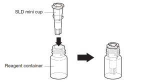 Пробирка SLD для образцов "SLD vial  Assy", Sysmex (10 шт.)