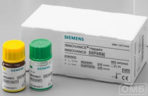 Набор реагентов для количественного определения активности гепарина INNOVANCE Heparin в составе: 1. Реагент гепарина INNOVANCE HEPARIN REAGENT (флакон 3,2 мл) - 5 шт. 2. Субстрат гепарина INNOVANCE HEPARIN SUBSTRATE (флакон 4 мл) - 5 шт.