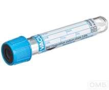 Пробирки вакуумные (3 мл, 13х75 мм,"VACUETTE" с натрия цитратом 3,8%, с двойными стенками, для гемостаза, "PREMIUM")