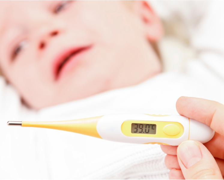 Комбинация из трех тестов может прогнозировать риск развития тяжелой бактериальной инфекции у младенцев с повышенной (фебрильной) температурой тела