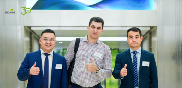 Праздники продолжаются! Поздравляем с 30-летием наших партнеров – компанию EDAN