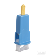 Ланцеты одноразовые (глубина прокола 2,0 мм, ширина 1,5, синий, "MiniCollect", механический, ланцет-лезвие)