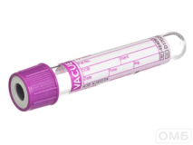 Пробирки вакуумные (2 мл, 13х75 мм, "VACUETTE" с К3 ЭДТА для гематологии, "PREMIUM")