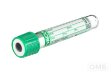 Пробирки вакуумные (2 мл, 13х75 мм, "VACUETTE", с Li гепарином для плазмы, "PREMIUM")