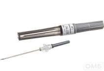 Игла двусторонняя 22Gх1,5'' ("VACUETTE®" "VISIO PLUS" с камерой визуализации, черная, 0,7х38 мм)