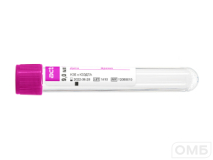 Пробирки вакуумные «Acti-Fine®» для забора венозной крови с K3ЭДТА: размер 16х100 мм., объём: 9,0 мл.