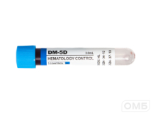 Контроль гематологический DM-5D (низкий уровень) для автоматических гематологических 5-Diff анализаторов Dymind